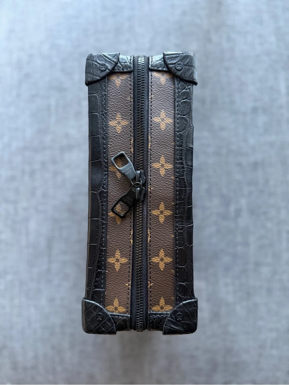 Louis Vuitton Monogram Leather Trunk Crossbody Bag